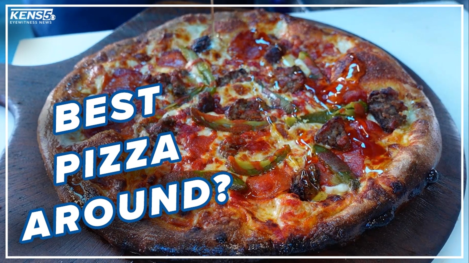 Their pizza has certain seasonings to it that are similar to what you'll find in some Texas barbecue and cooking styles.