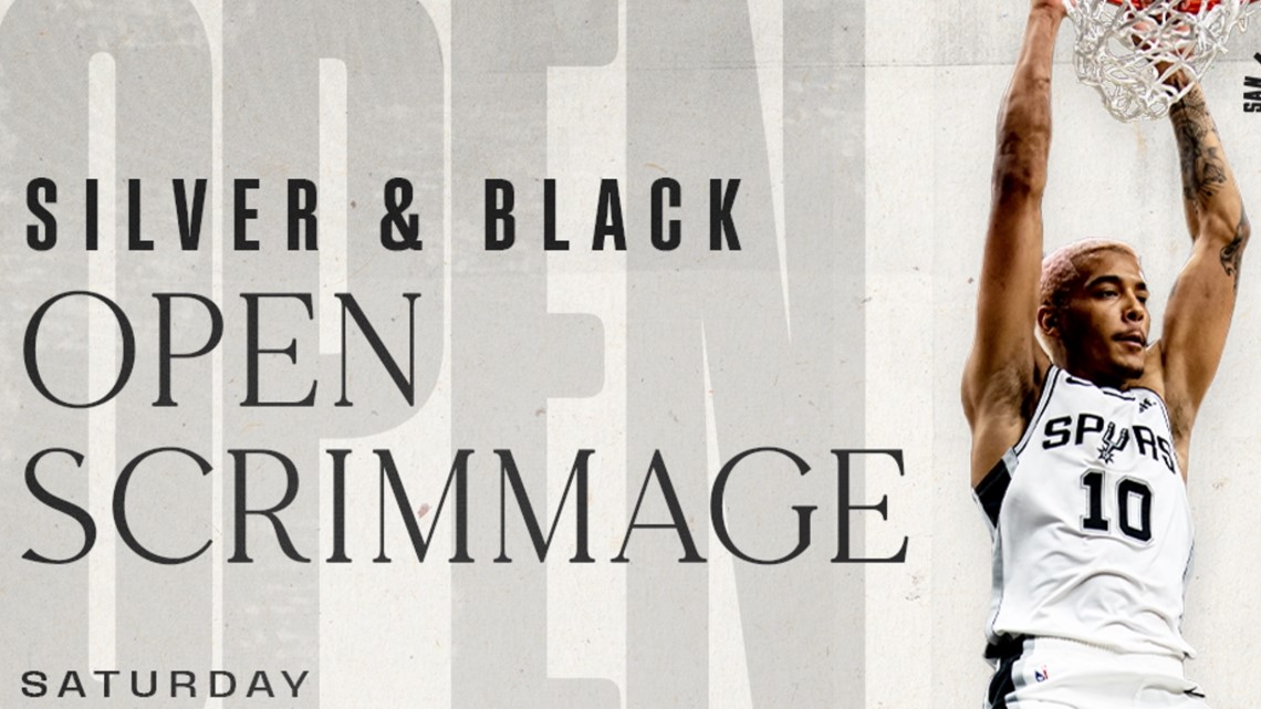 San Antonio Spurs announce Silver & Black Open Scrimmage