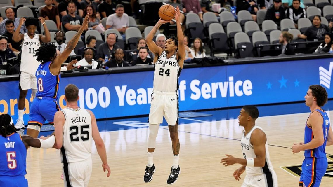 Popovich calls Spurs rookie Vassell a 'natural basketball player