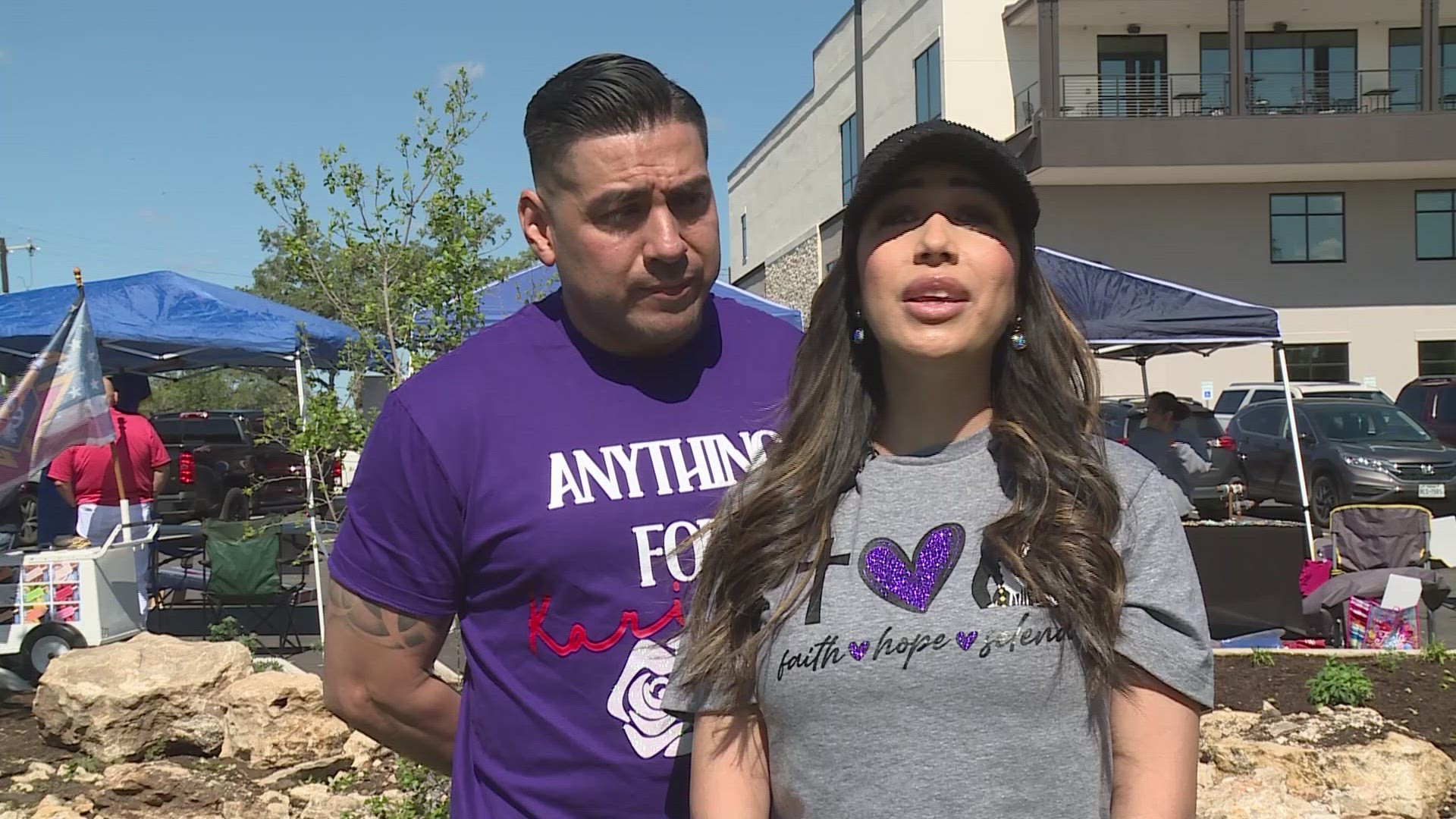 The bone marrow registry was held back in January for Karina Hernandez, a nurse, mother and wife of a military officer stationed here in San Antonio.