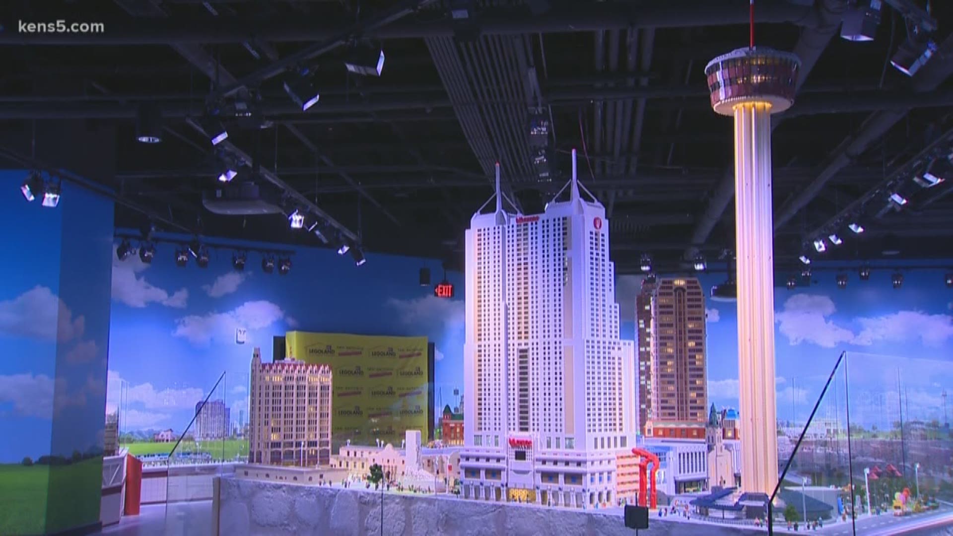 Brick by brick, San Antonio's skyline has come to life in legos. In about a week, you'll be able to see the amazing creations in person at the new LEGOLAND Discovery Center.