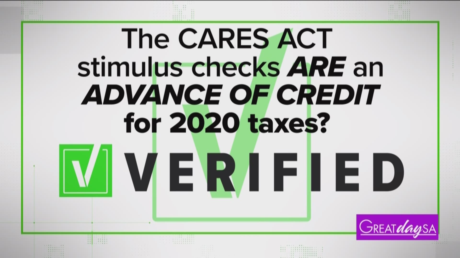 The verified information on your stimulus check
