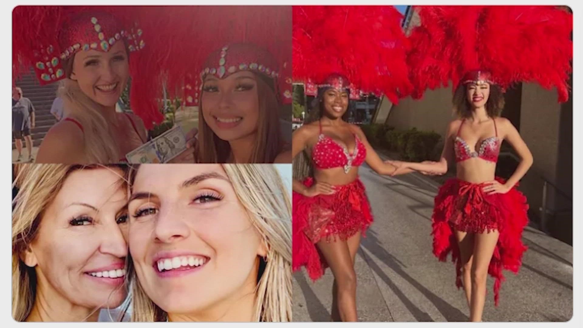 Several Las Vegas showgirls speak out after deadly attack on the Las Vegas  strip