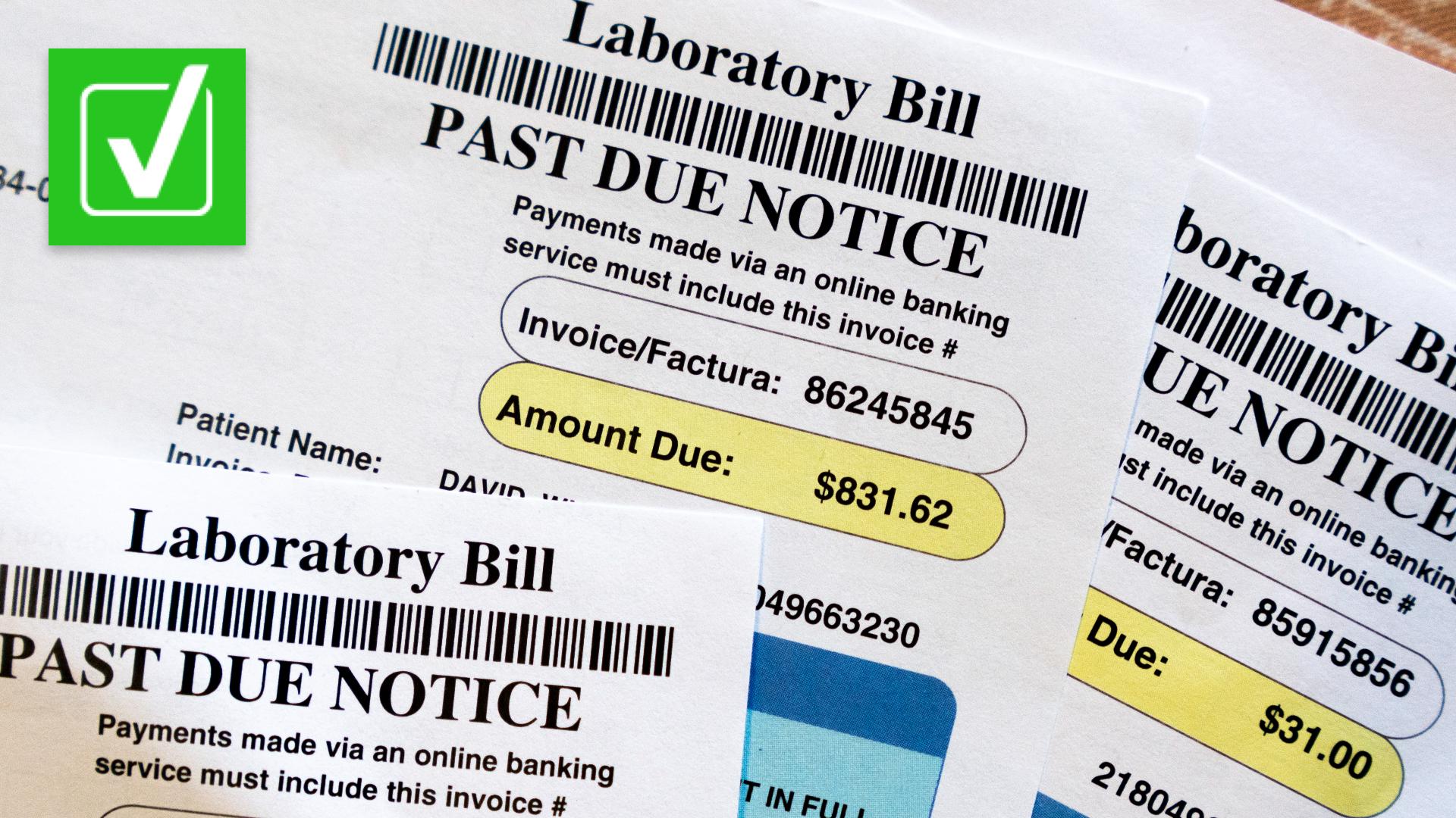 After four years medical institutions can no longer come after your for unpaid bills.