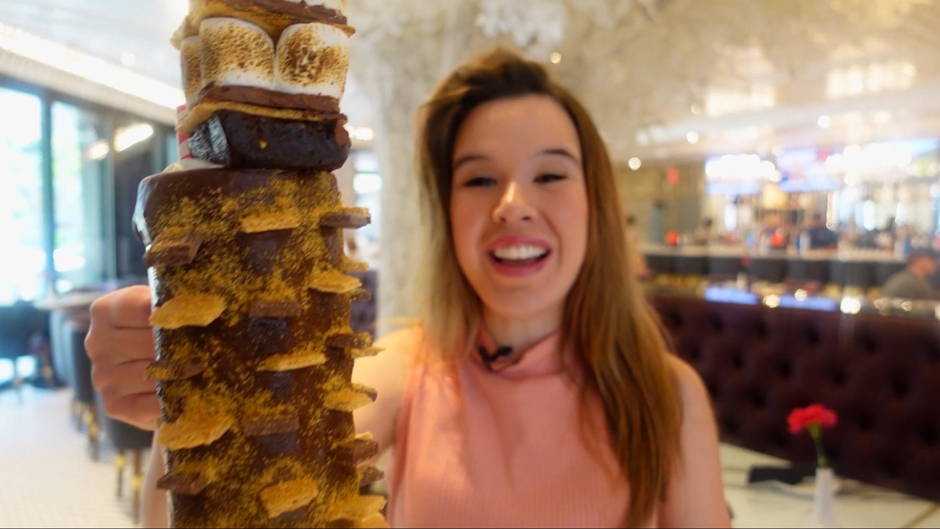 Sugar Factory San Antonio Insane milkshakes, rainbow sliders