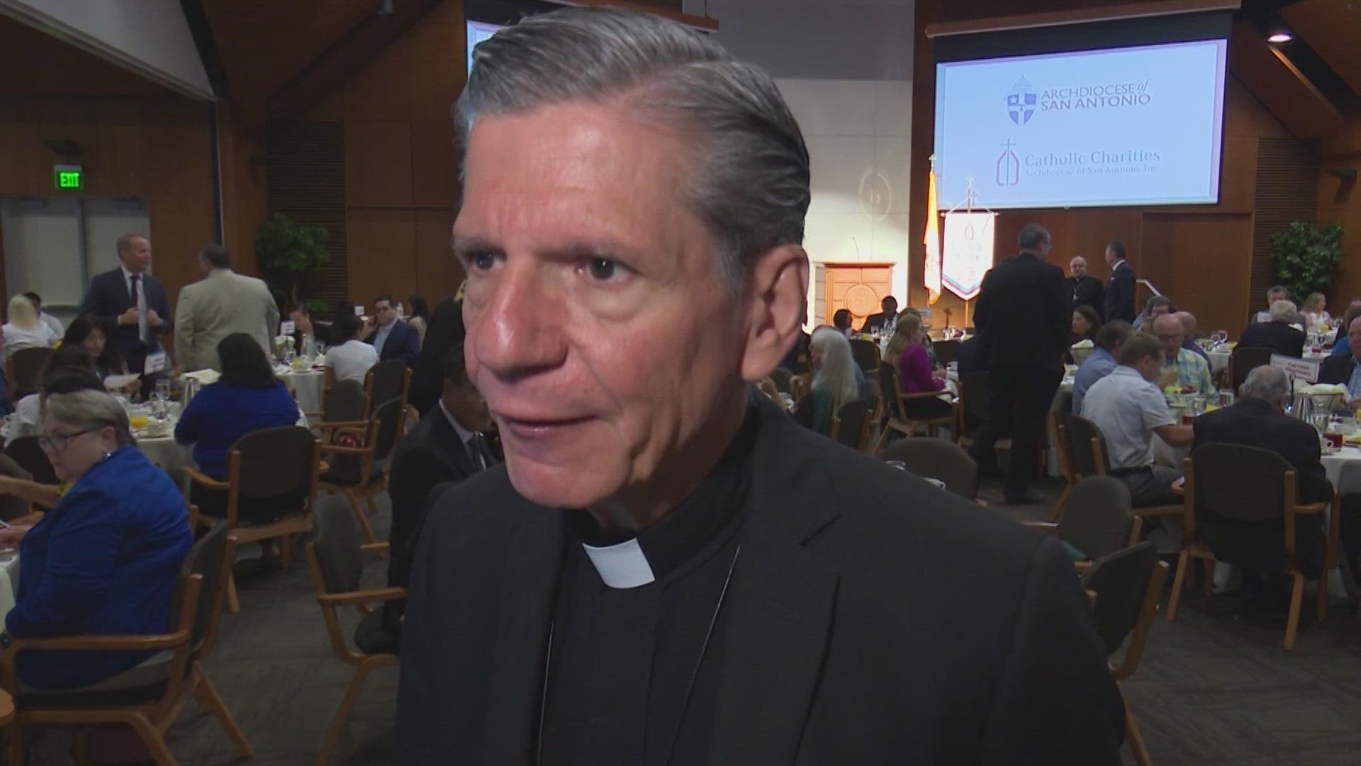 San Antonio Archdiocese holds prayer breakfast in aftermath of Uvalde mass shooting.