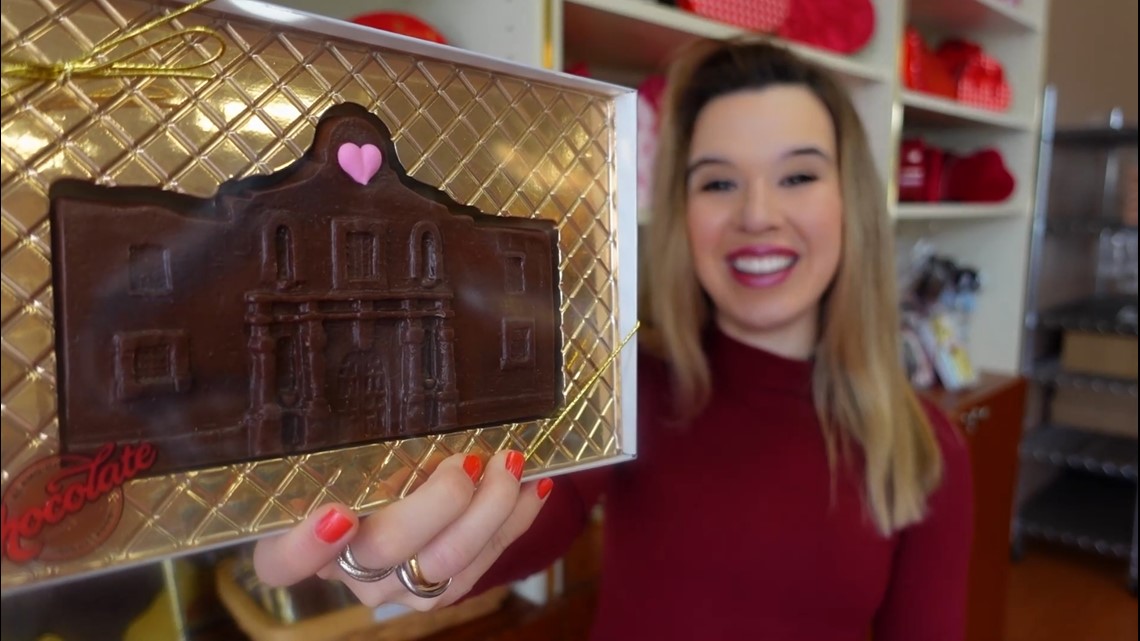 Large Heart-Shaped Chocolate Box - Alamo City Chocolate Factory