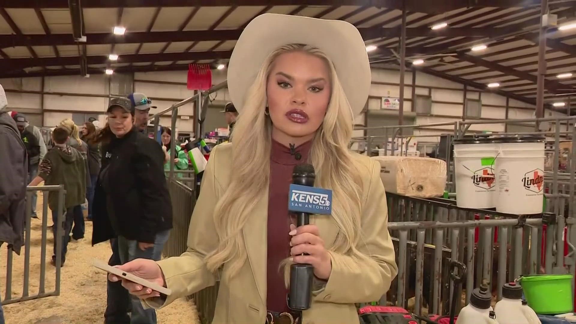 This is literally KENS 5's Maggie Laughlin's first rodeo!