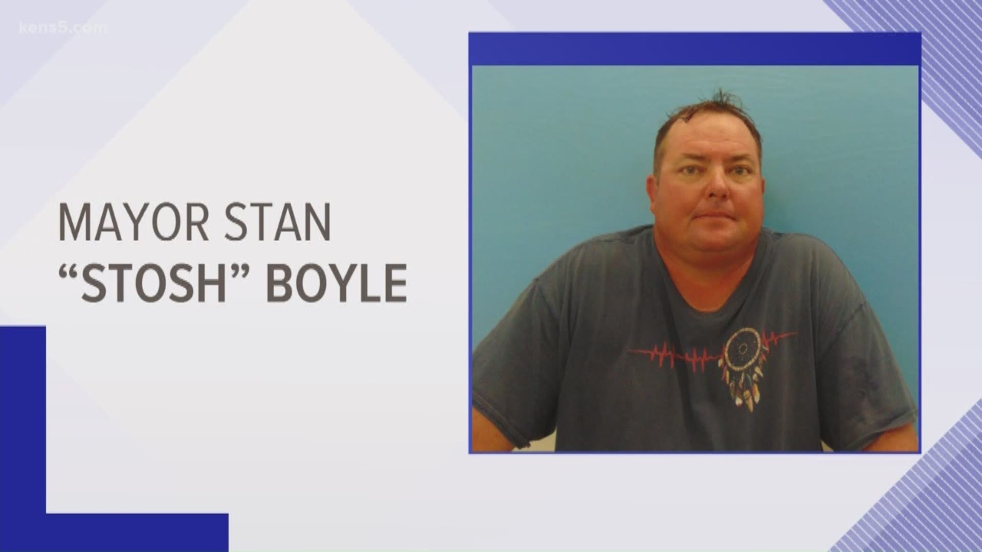 Cibolo mayor Stan “Stosh” Boyle was arrested last week and charged with tampering with a government record in 2017.