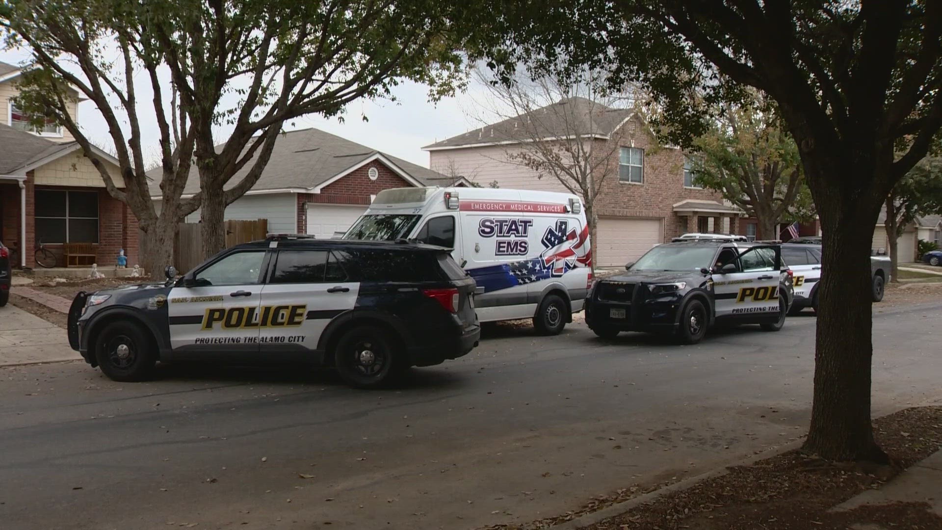 The ambulance was found in a neighborhood on he far west side with everything still intact.