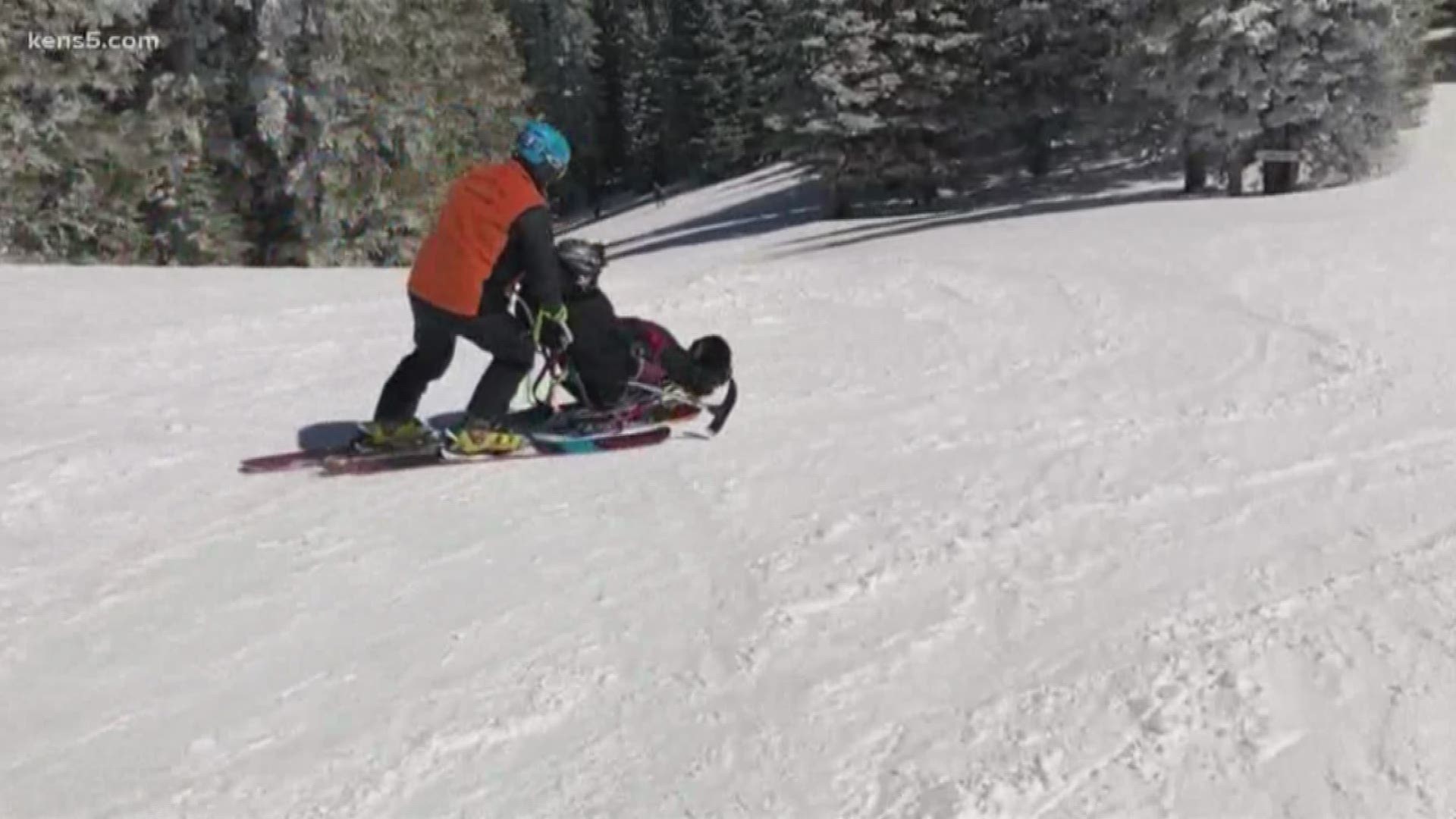 For many with physical disabilities, doing daily tasks like driving or going to the grocery store can be extremely difficult.

33-year-old Lauren Lamb crossed skiing her bucket list in the mountains of New Mexico in March.