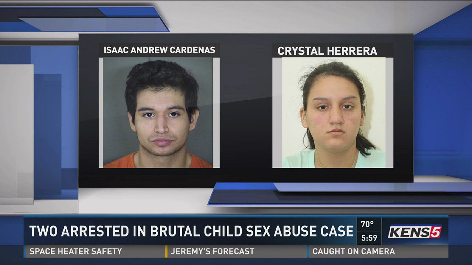 Two arrested in brutal child sex abuse case