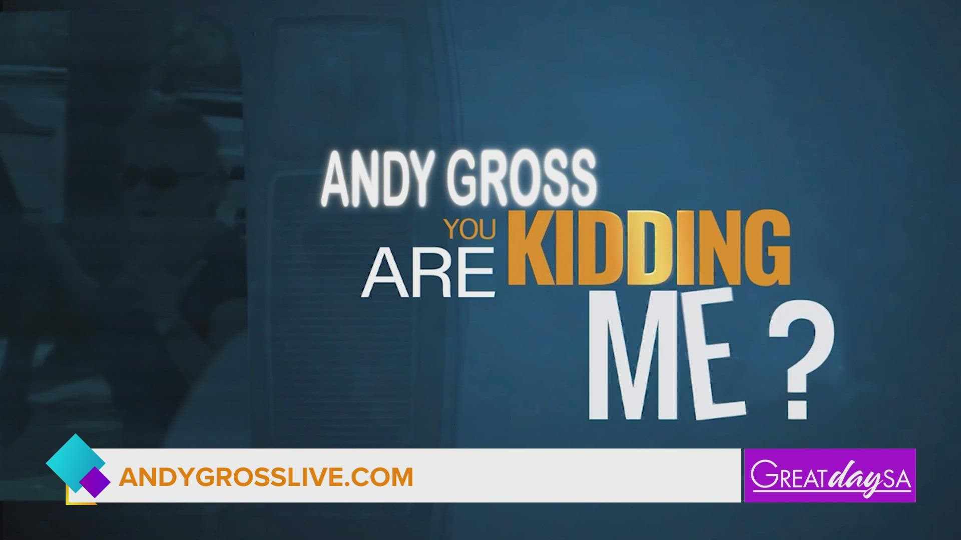 'Andy Gross are you Kidding Me?" features new Andy Gross prank videos on YouTube