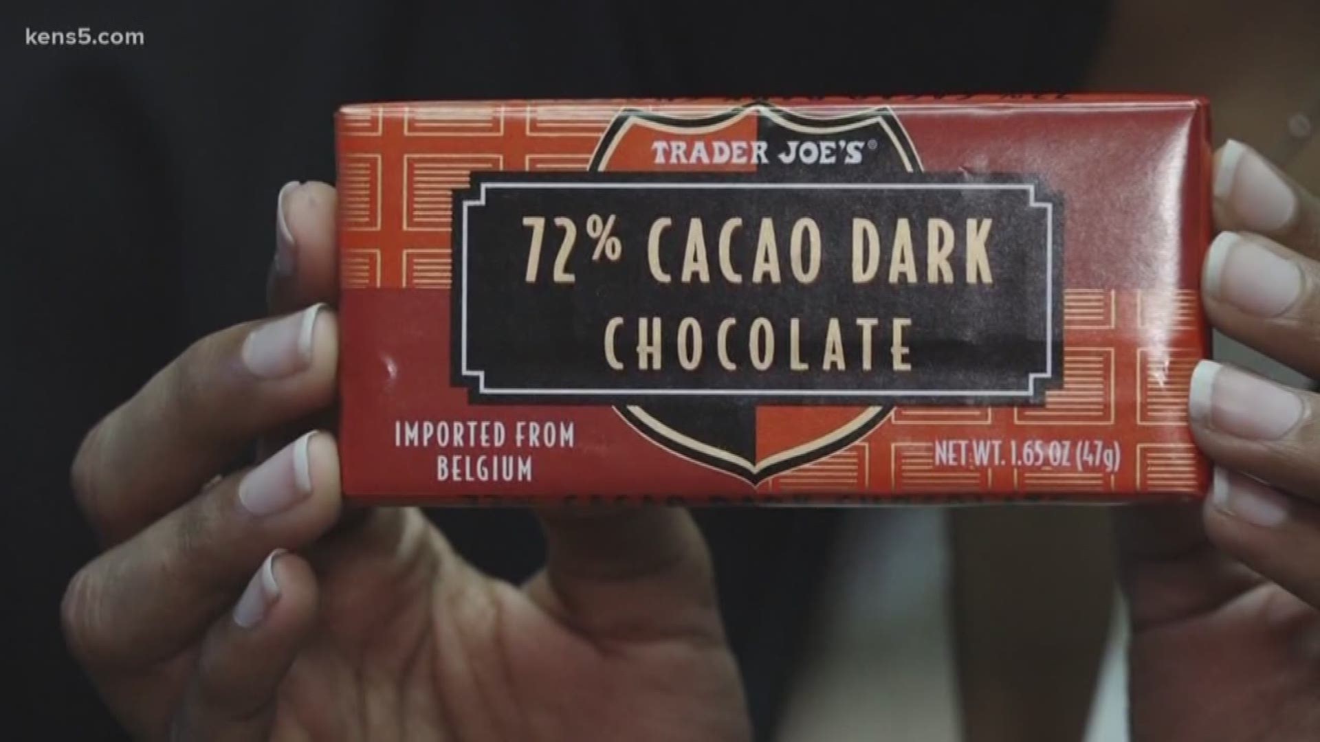 A study conducted at San Antonio's University of the Incarnate Word found that dark chocolate, right after eating it, could make your vision better.