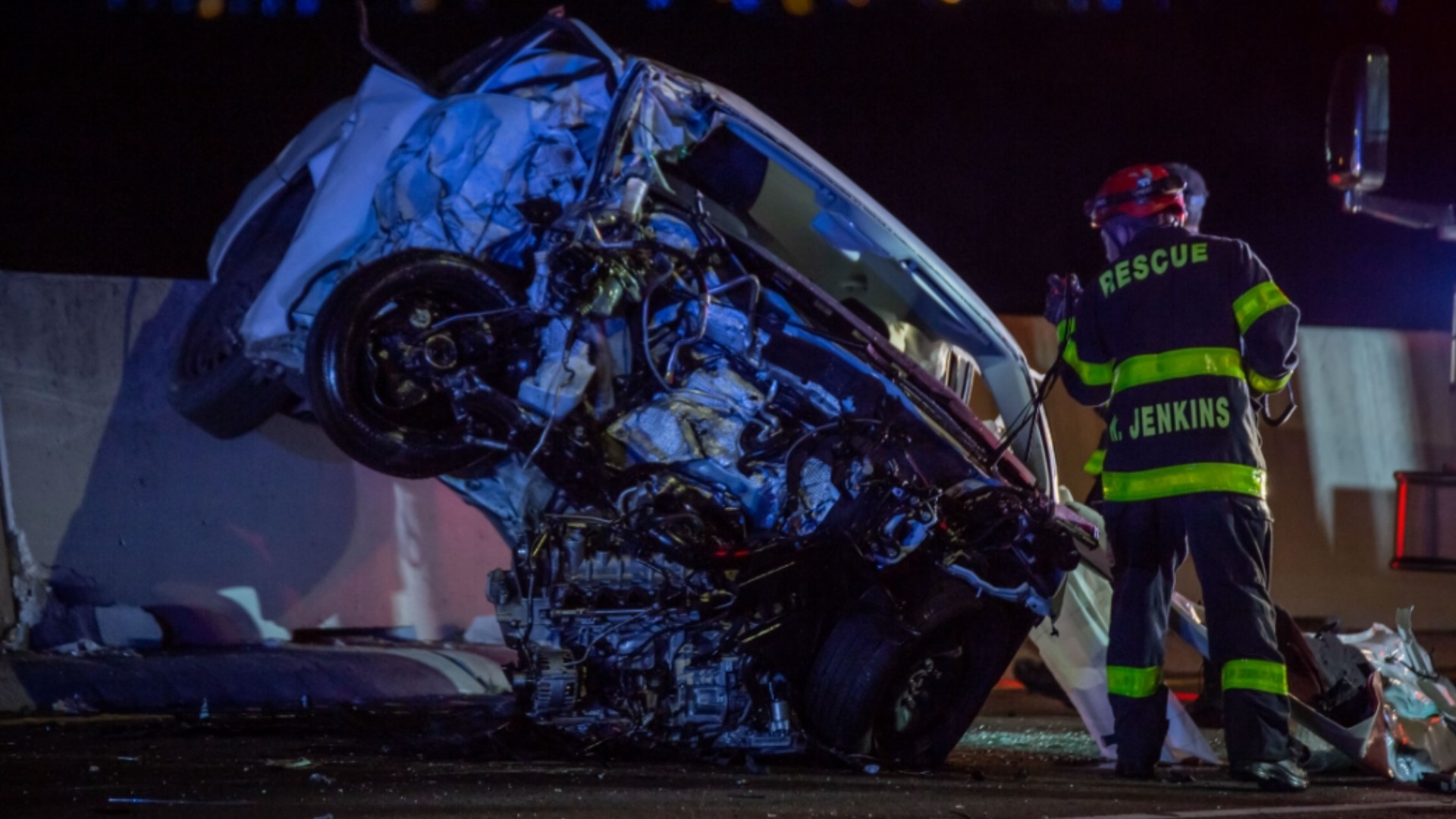Wrong-way driver crashes into another vehicle after police try to pull ...