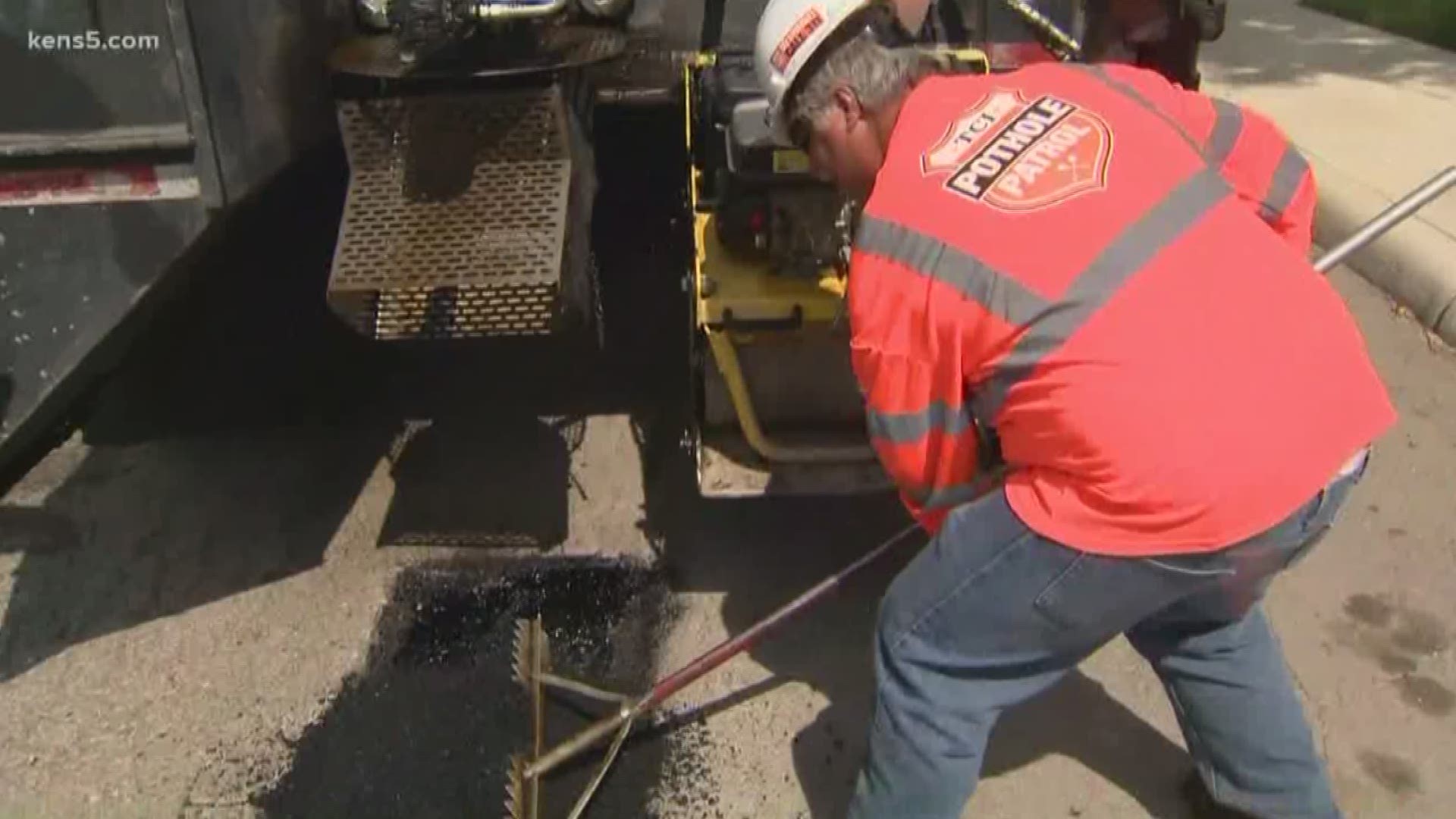 Eyewitness News reporter Jeremy Baker is spending the day with a pothole patrol crew and joins us live from the city's southwest side with how busy they are today.