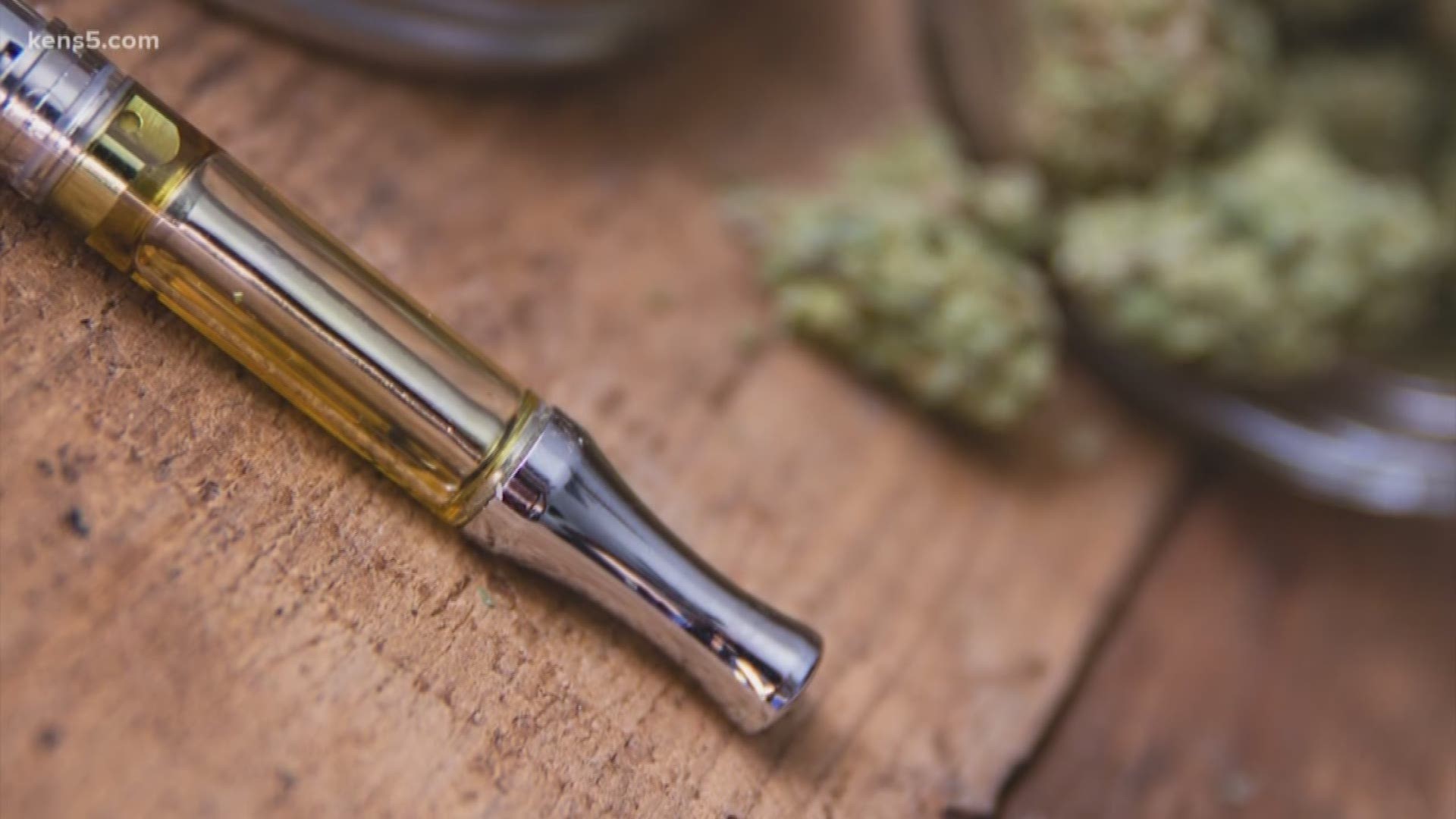 There's talk of easing the severe penalties for a student caughtwith THC oil in a vaping device. It's a mandatory expulsion from school with a possible felony.