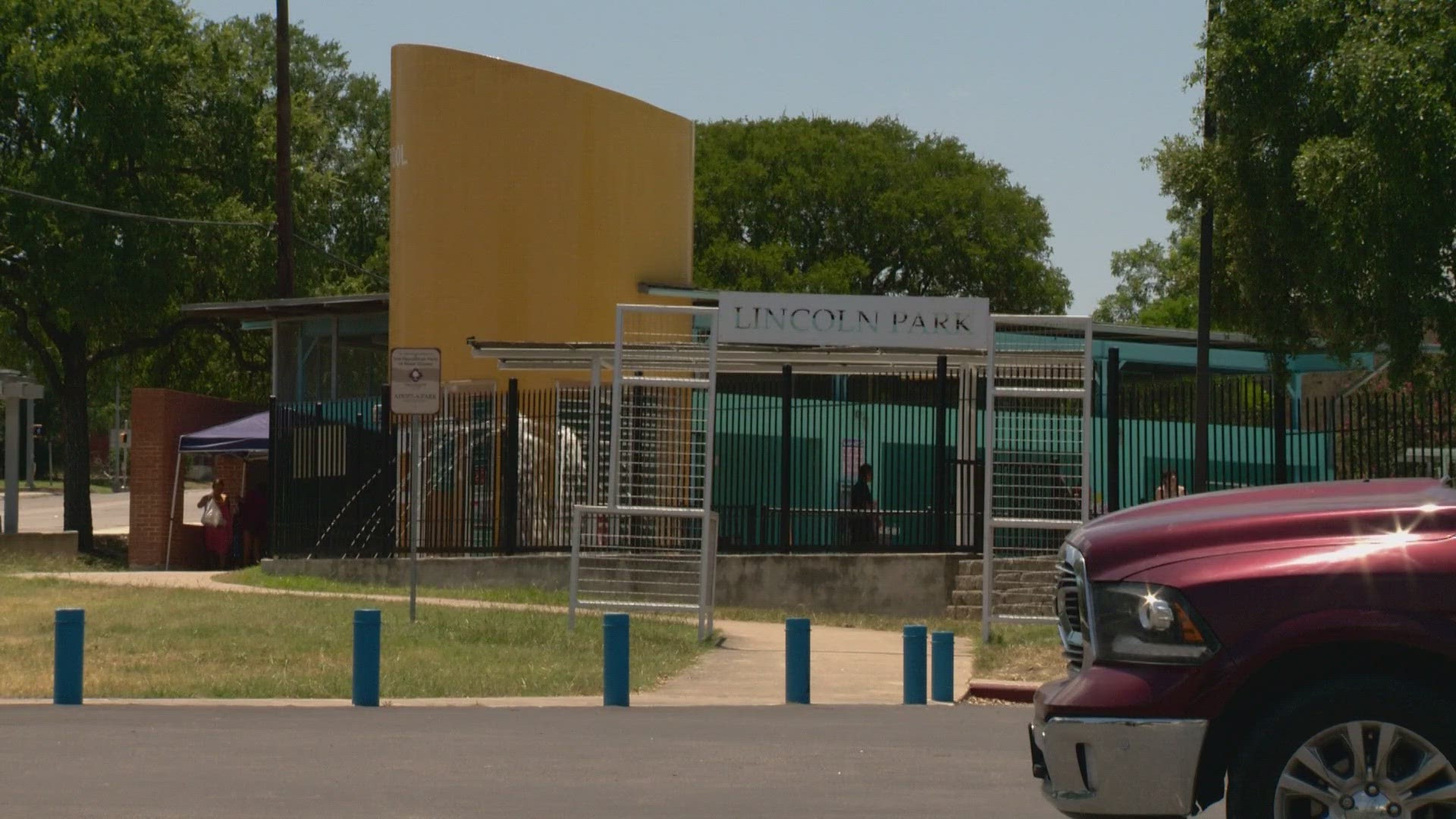 East-side neighbors expressed concerns after swimmers were allowed back in a city pool less than an hour after human feces was discovered.