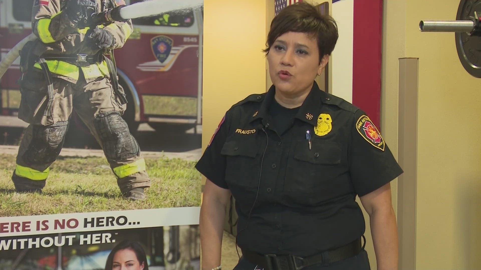 Valerie Frausto is a San Antonio native who will now lead the department as the first female fire chief in its history.