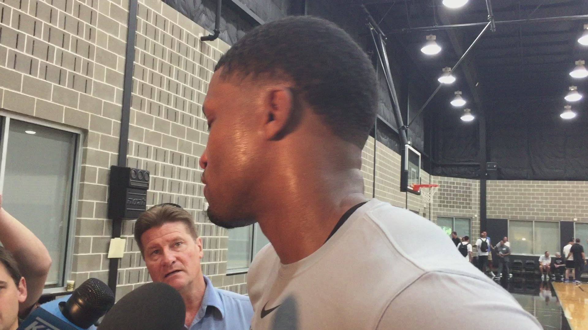 Spurs forward Rudy Gay on the start of training camp Tuesday
