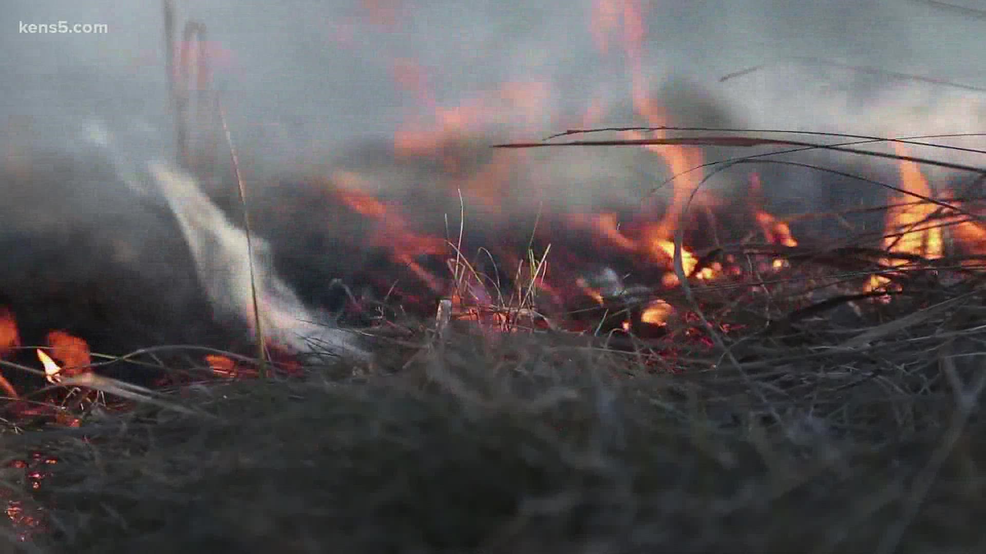 Here's what you can and cannot burn under Bexar County's burn ban.