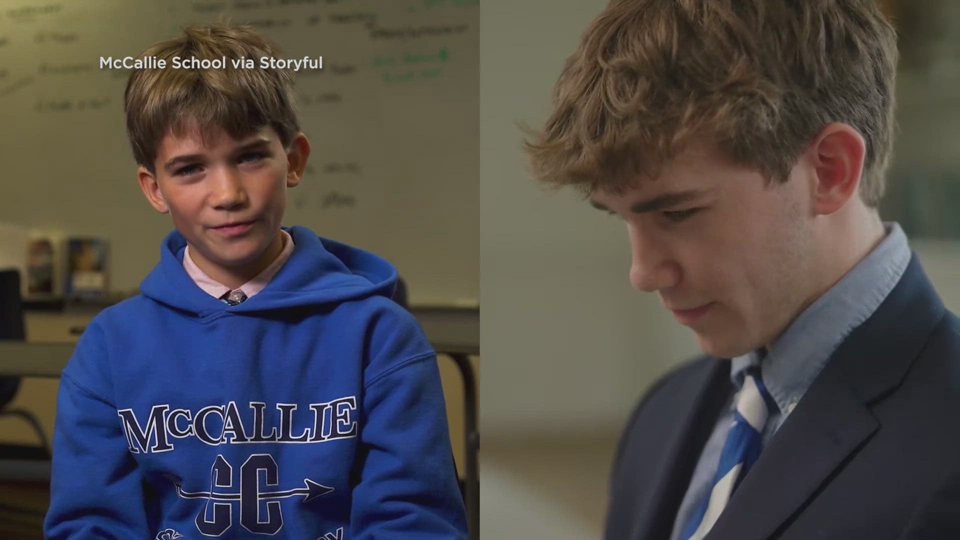 A school in Tennessee captured the heartwarming moments seven years in the making.