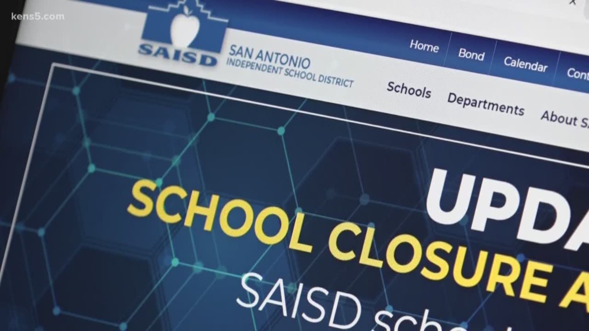 Devices in SAISD will be dropped off to students' homes to help them complete their distance learning assignments during the coronavirus pandemic.