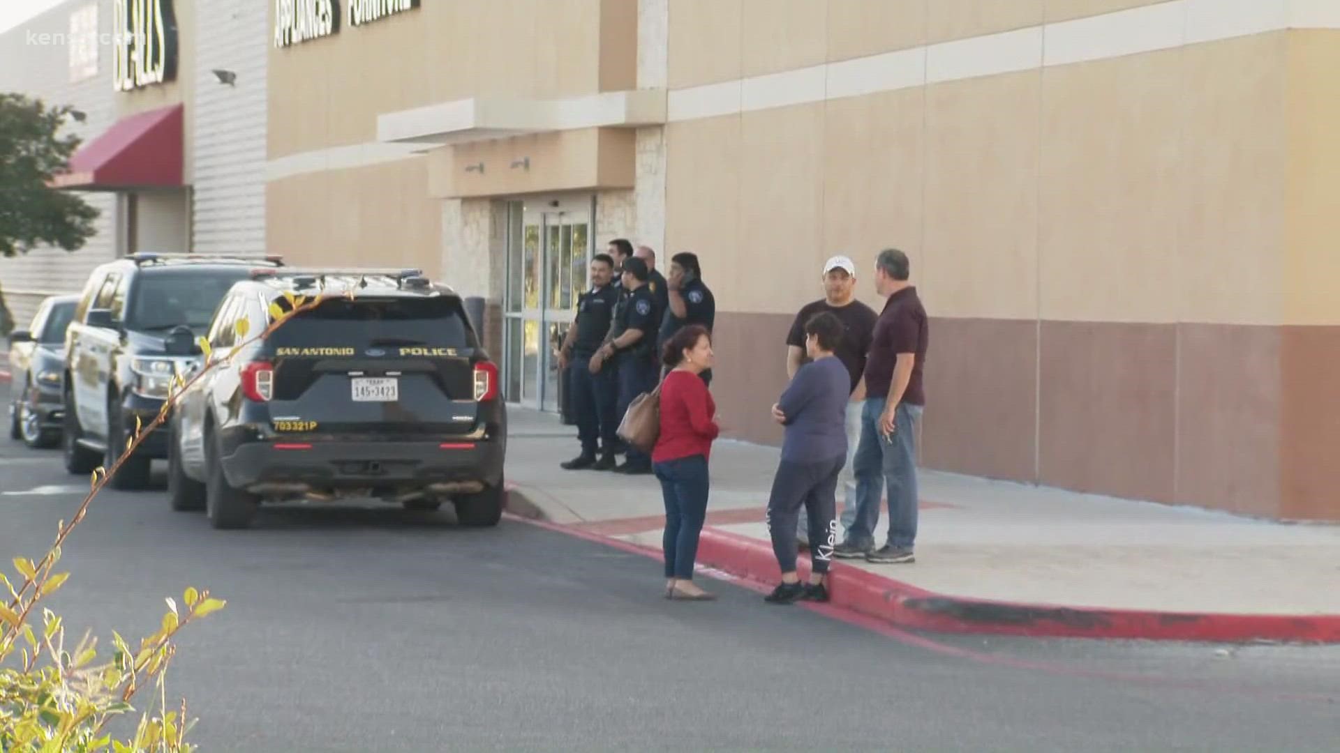 Police said the child's mother left the five-year-old boy in the car when she went into the store, and the boy was later found unharmed in a parking lot.