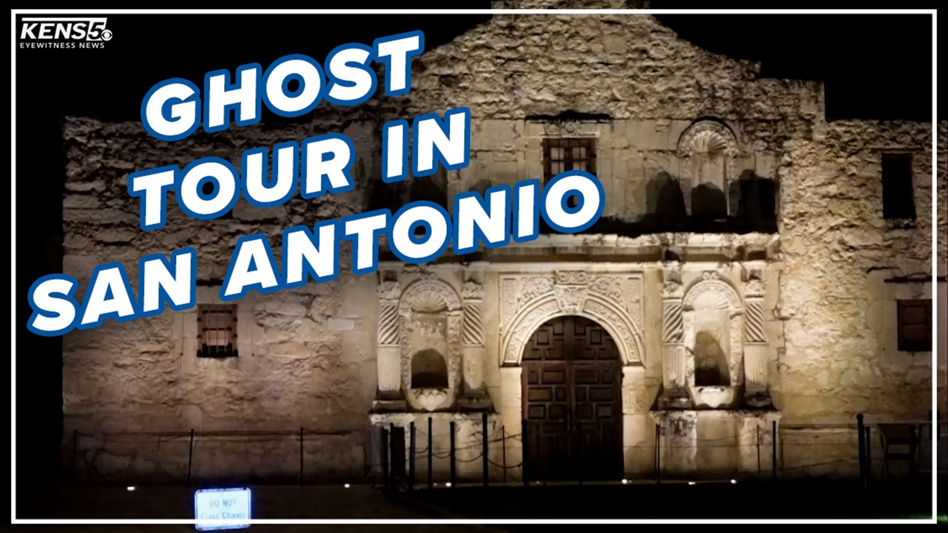 KENS 5's Lexi Hazlett joined RJA Ghost Tours to learn from a paranormal expert on everything haunted in the 210.