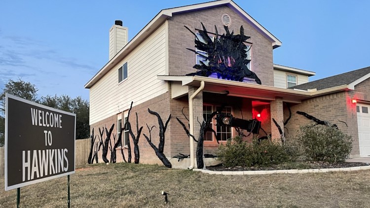 Stranger Things decorations inside north San Antonio home | kens5.com