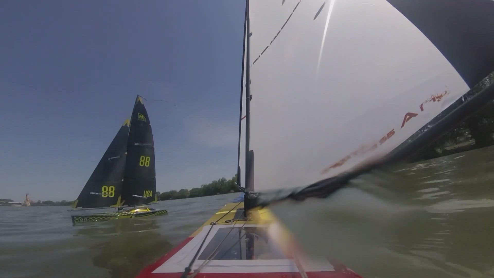 Did you know that Woodlawn Lake was once a major destination for sailing? 