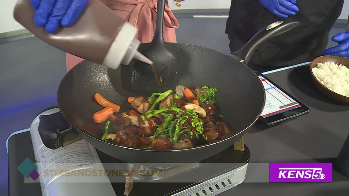 AsianMexican fusion wokfried dish Great Day SA