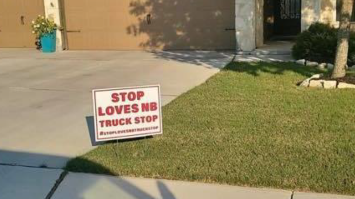 New Braunfels residents push back against plans for Love's Truck Stop - Vimarsana News