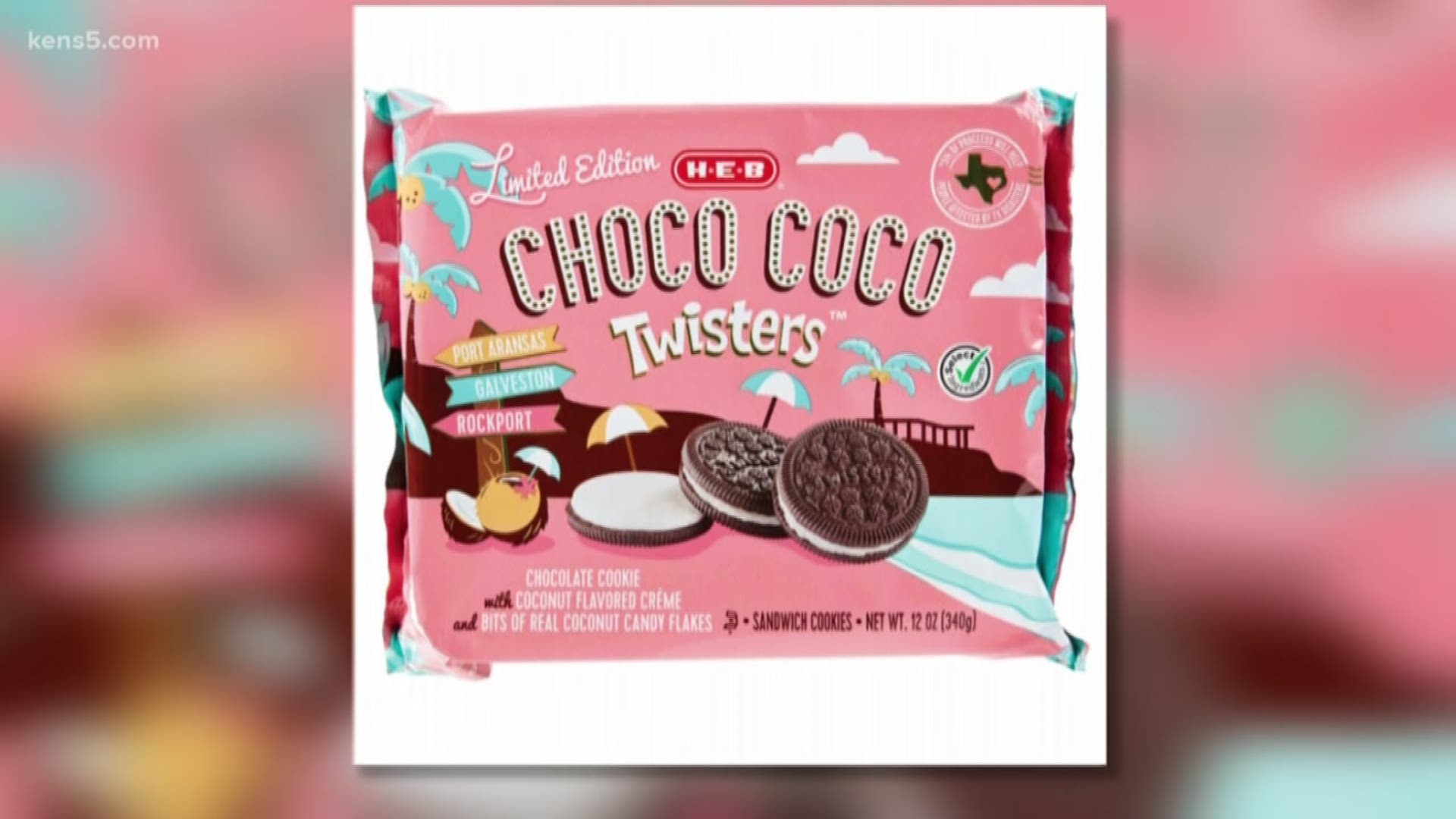 Proceeds from Choco Coco Twisters will be donated directly to the American Red Cross, H-E-B said.