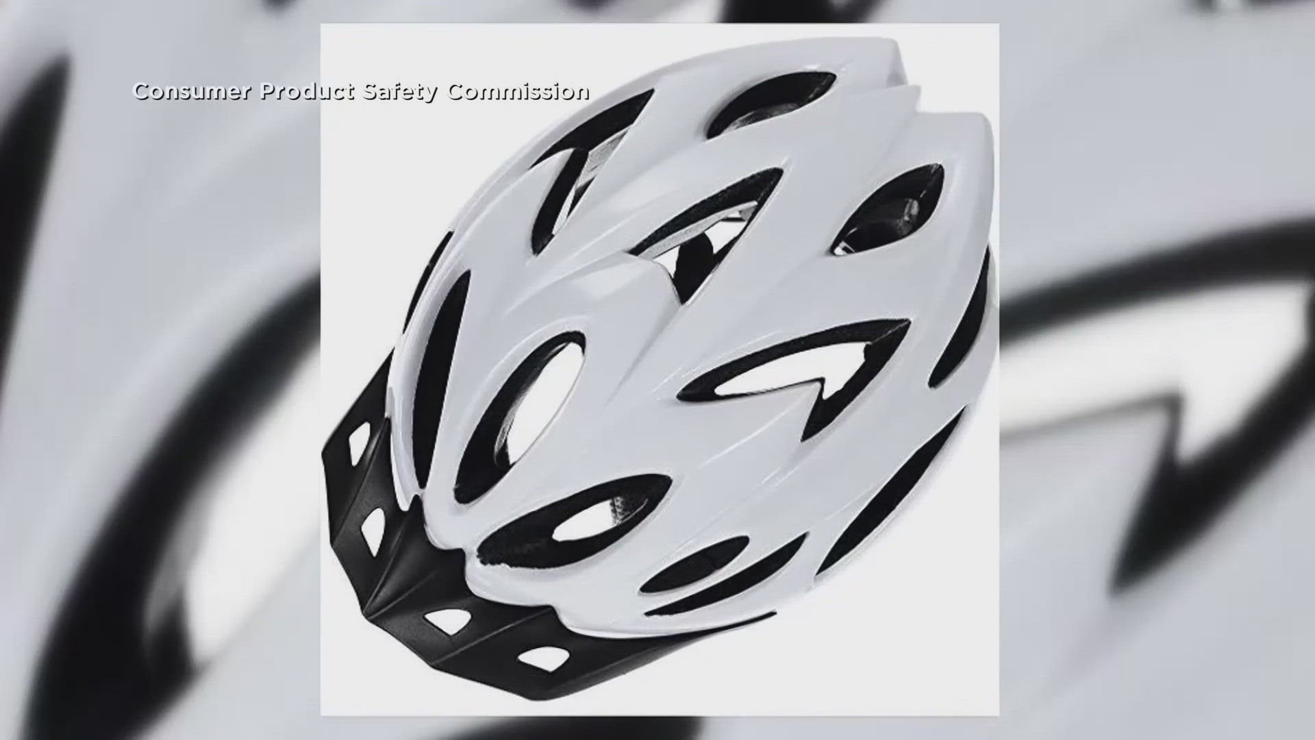 The Consumer Product Safety Commission says the helmets could fail to protect riders in an accident.