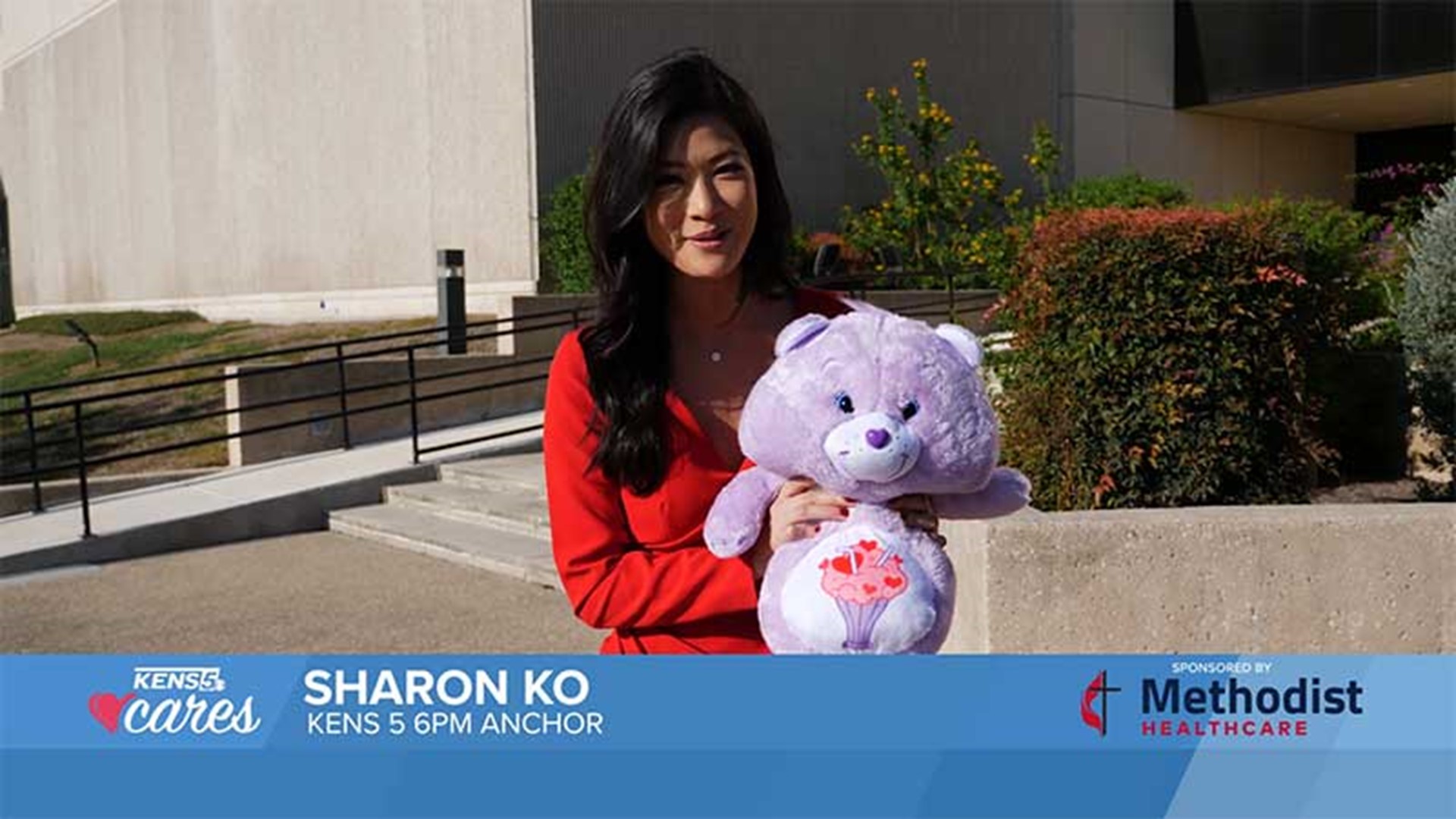 KENS 5's Sharon Ko says one of her favorite toys growing up was a Care Bear! You can help create lasting memories for children in need this holiday season.