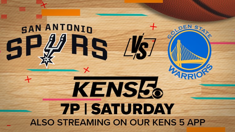 WATCH LIVE ON KENS 5: Spurs vs. Warriors