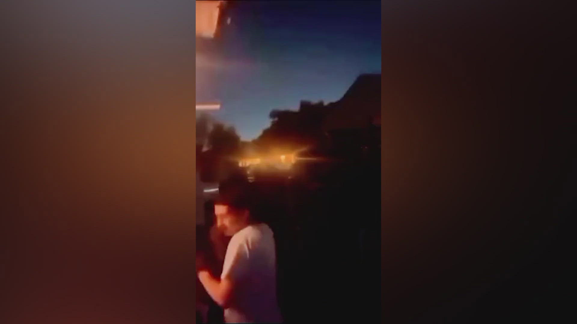 New video of gunfire that struck a teen in the head after house party