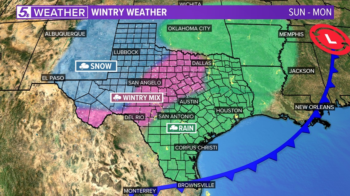 Cold front brings big changes to San Antonio