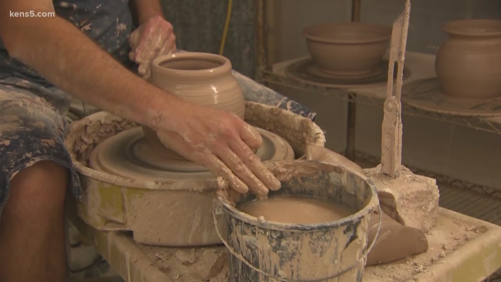 Handcrafted with everyday use in mind; see how beautiful art is made at Castroville Pottery.