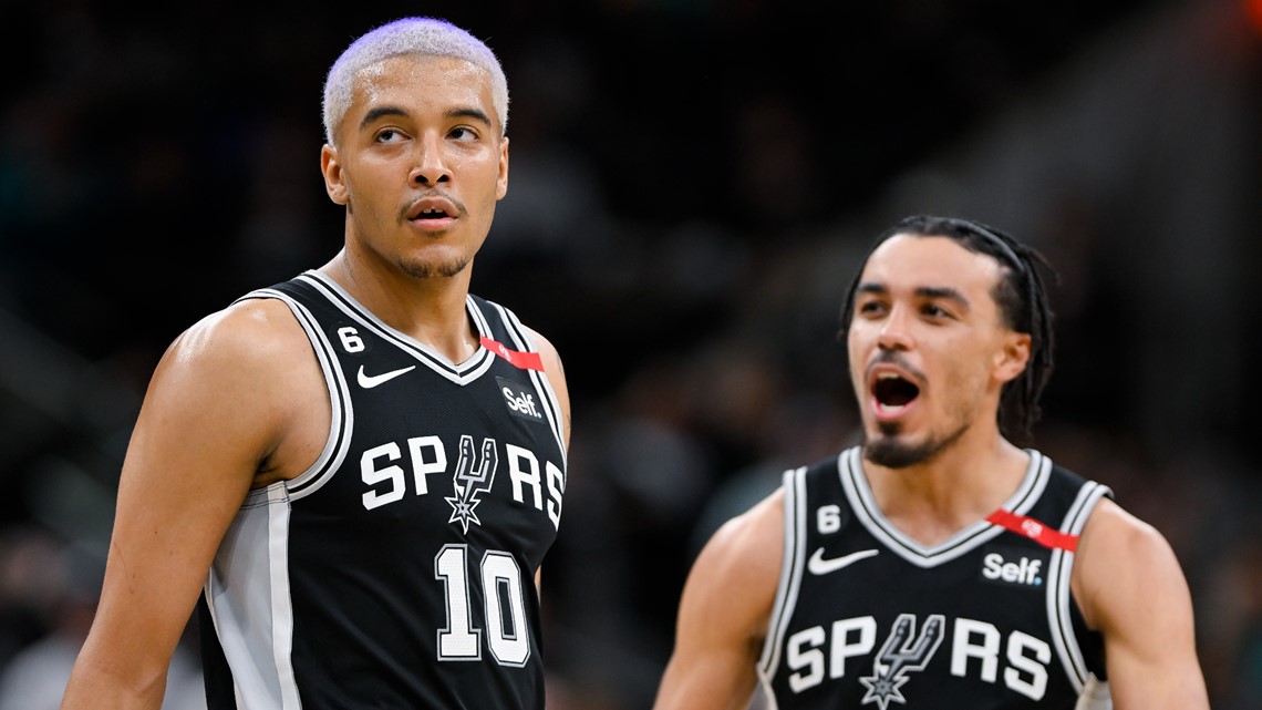 Jeremy Sochan listed as 'weakest link' in Spurs starting lineup