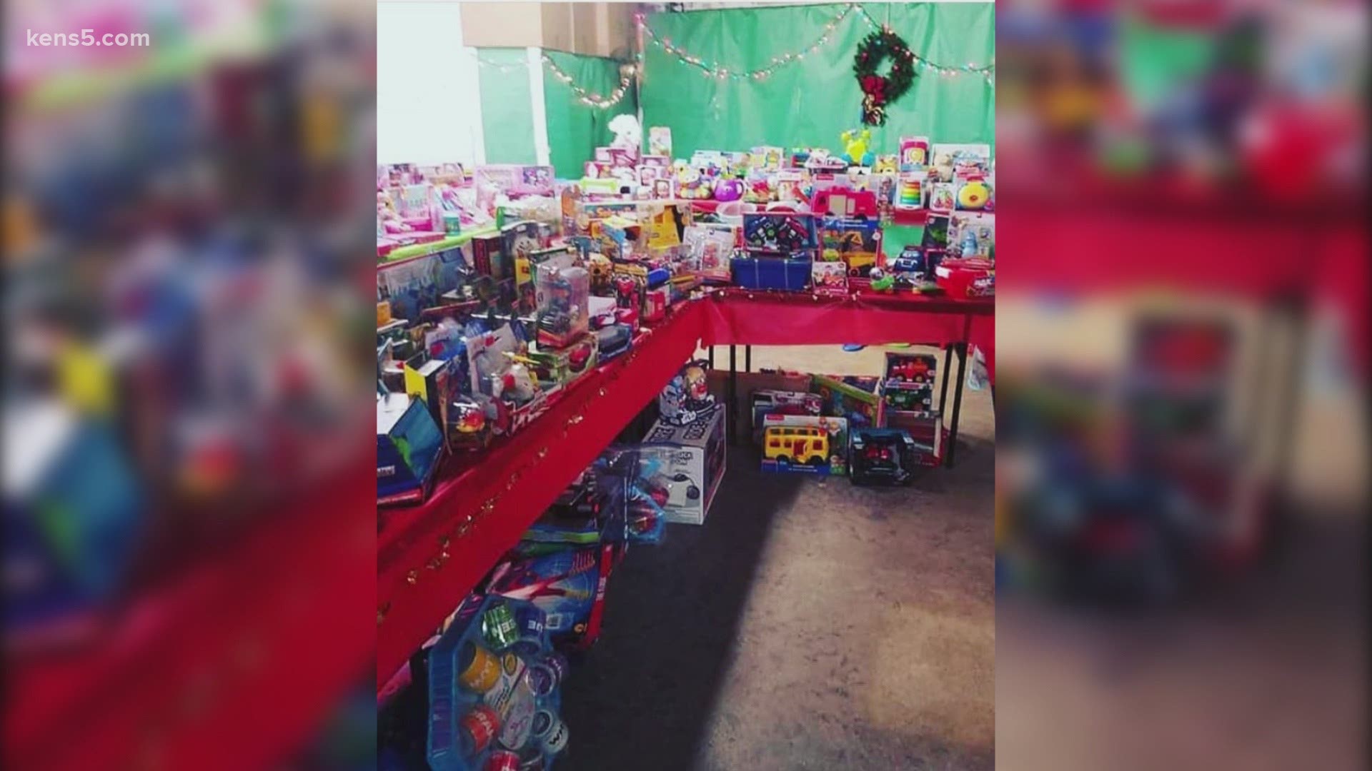 A local toy drive is going on to make sure about a thousand children get presents on Christmas.