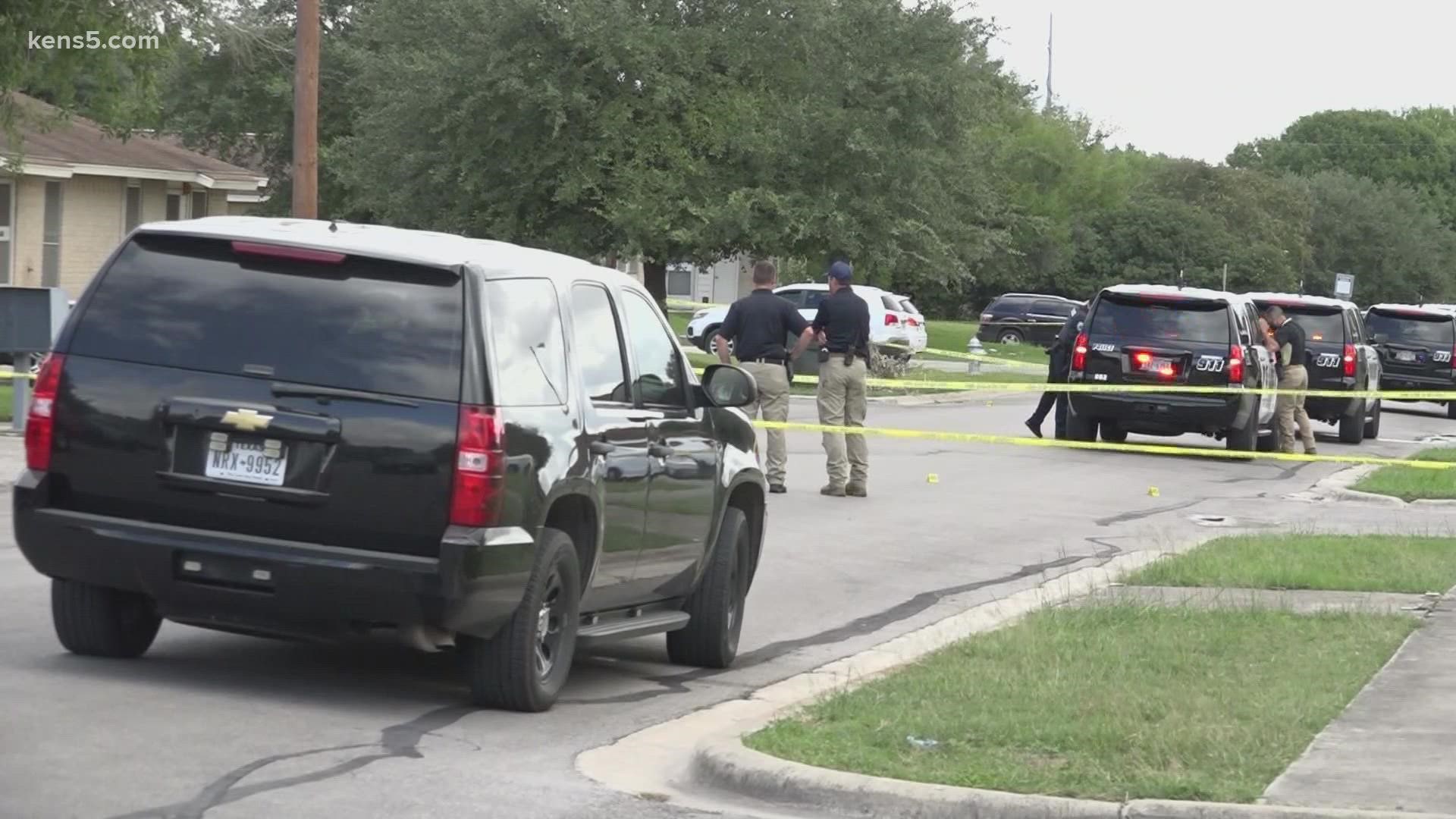 The officer was transported to a San Antonio hospital with non life-threatening injuries.
