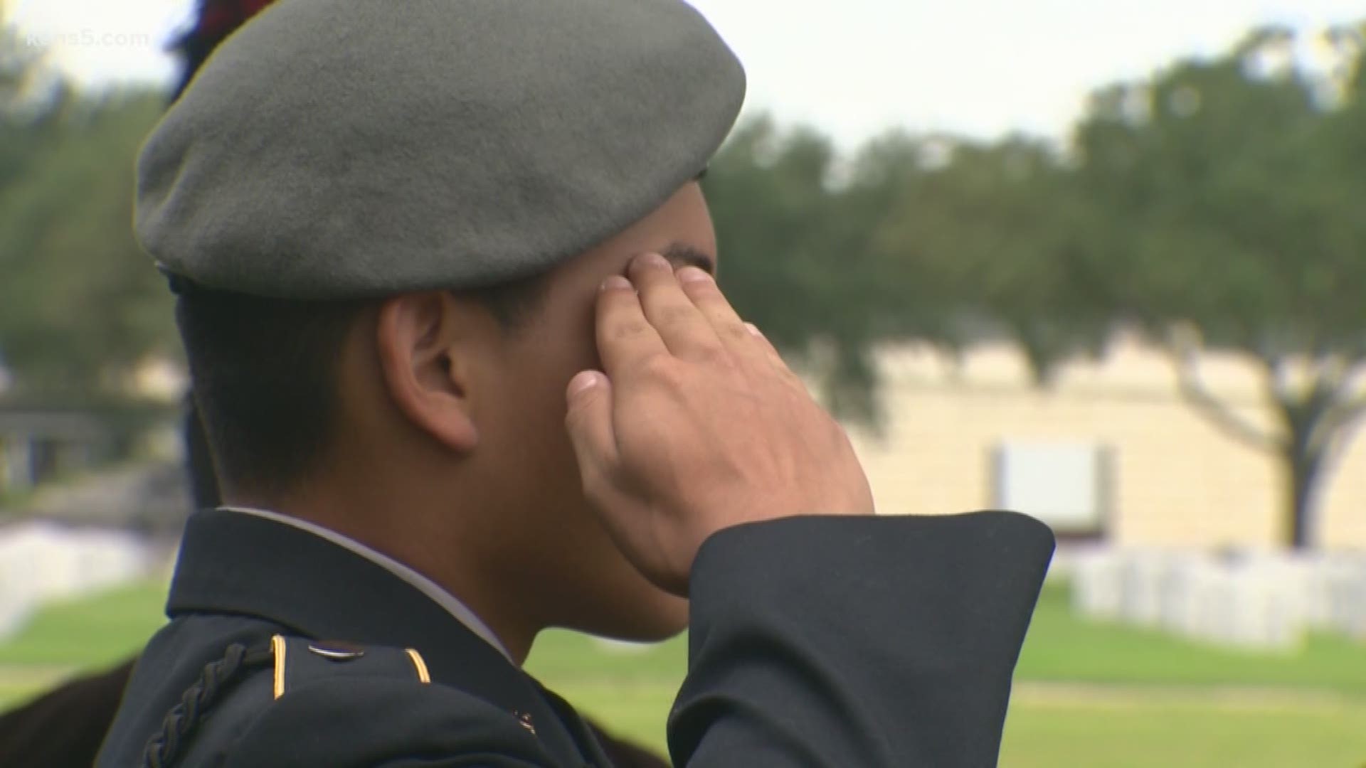 She's a military hero who lost her life at the Pentagon on 9/11. And today, her heroic legacy lives on. A local high school bears the name of Lieutenant Colonel Karen Wagner. Photojounalist Cliff Goyang was at the ceremony.