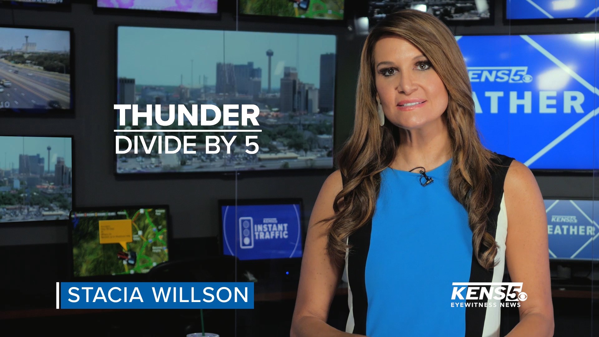 KENS 5's Stacia Willson will teach you a quick trick to find out how close the storm is getting.