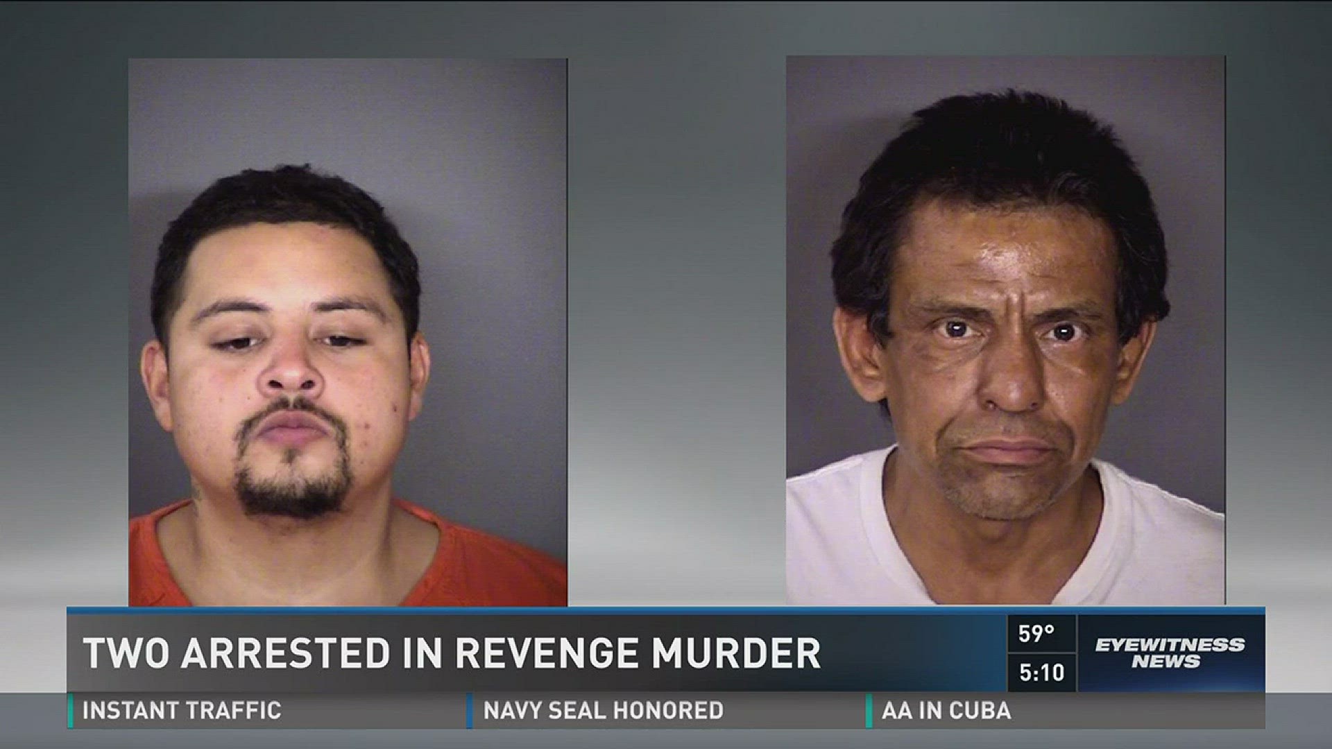 Two arrested in revenge murder