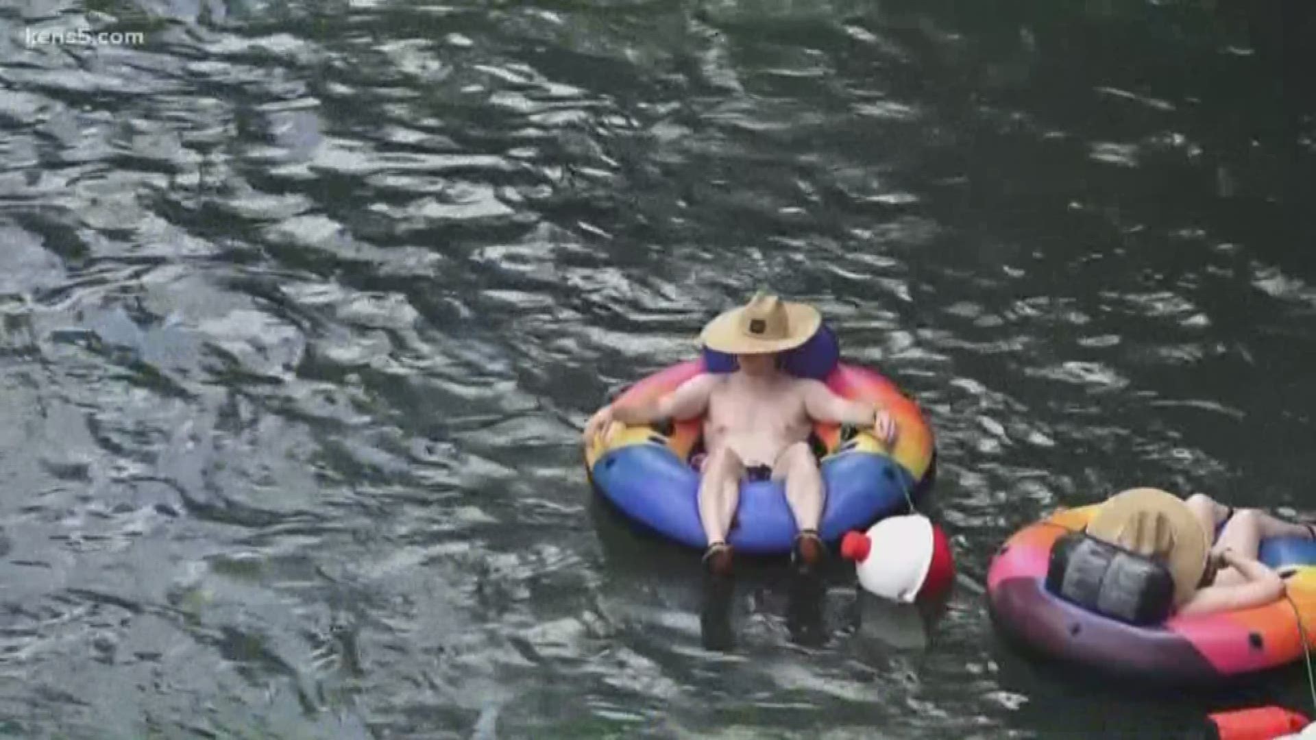South Texans took out their tubes and took to the water to beat the heat over an extended July 4 holiday weekend.