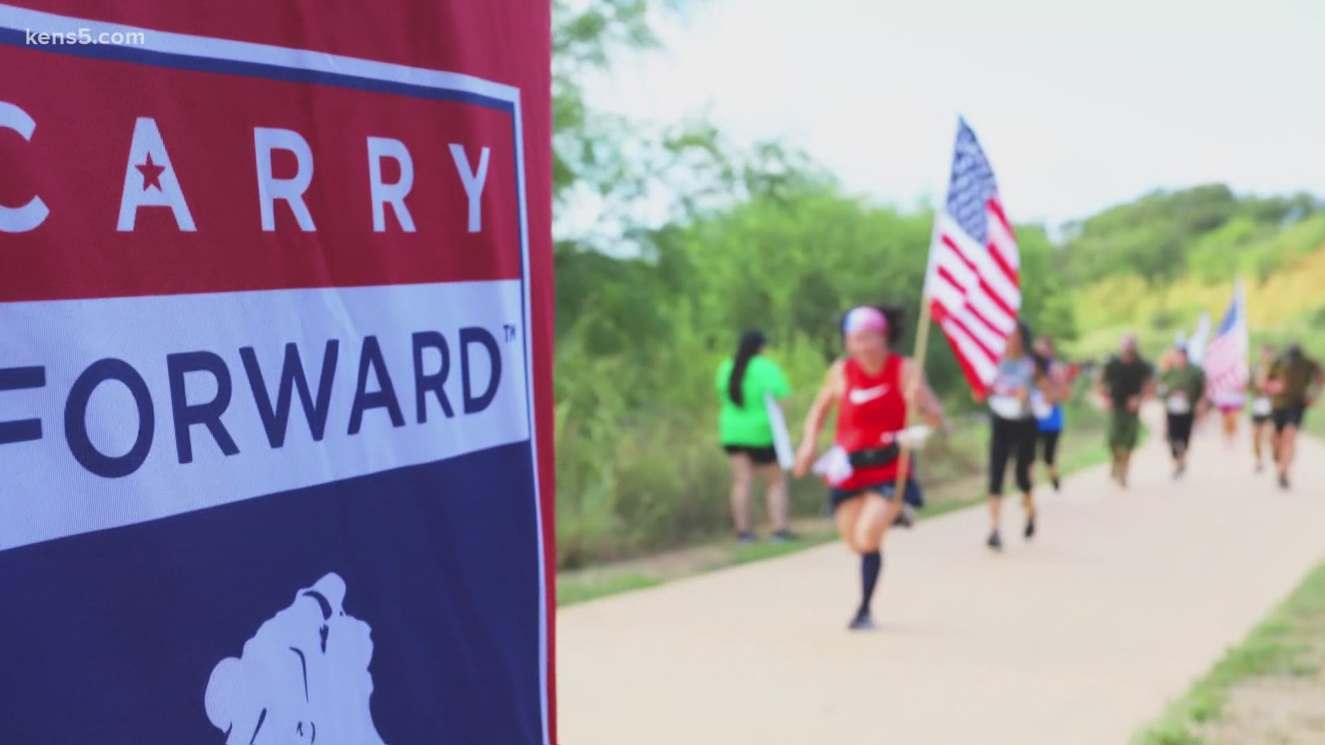 Hundreds participated in a 2019 5K to support the Wounded Warriors Project. In 2020, the event looked a bit different.