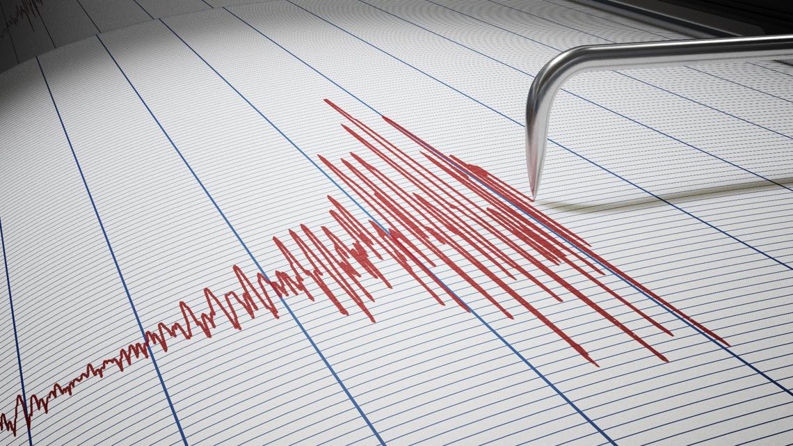 An earthquake strikes the Pleasanton area near San Antonio, Texas