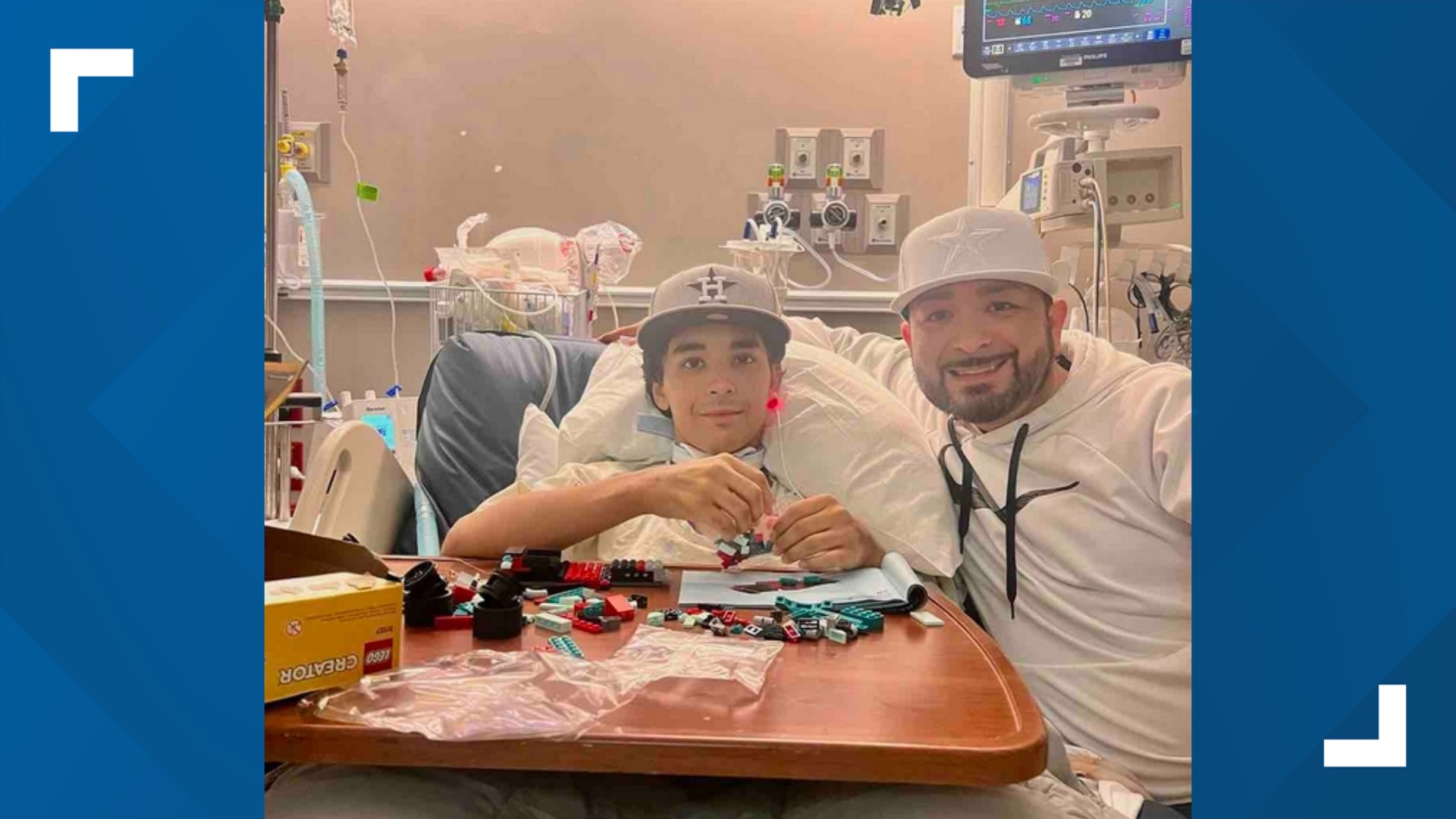 Erik Cantu has been in the hospital for over a month.